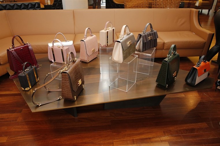 Miss Lebanon 2000 Sandra Rizk Launches Diva Luxury Bag Collection